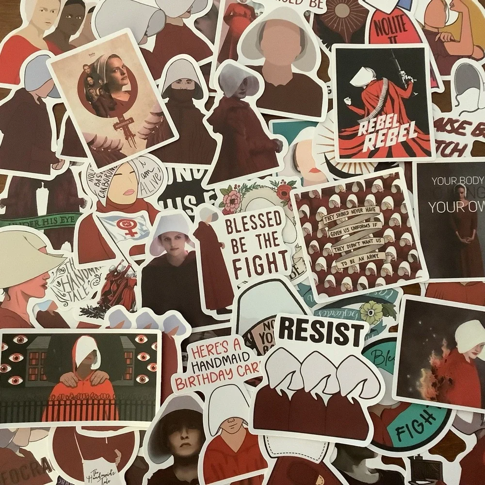Special order 40 pc Handmaid’s Tale vinyl stickers - Picture 2 of 2